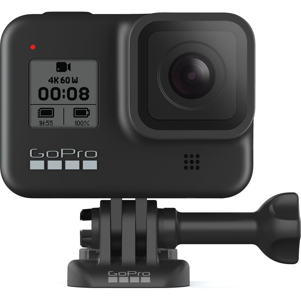 GoPro - 　GoPro HERO 8 black美品純正バッテリー3つOP多数 GoPro hero8 black ＋3way グリップ 社外バッテリー3つ付き