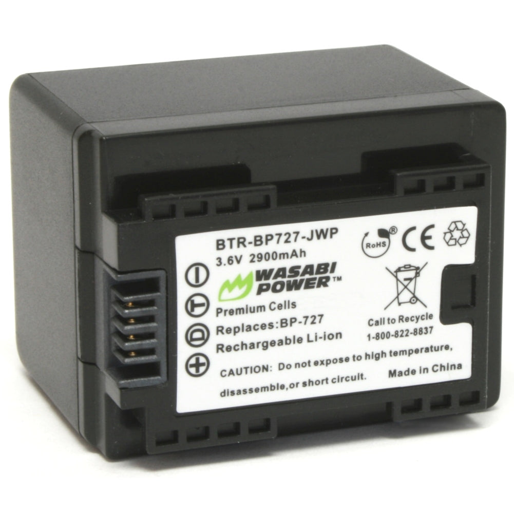 Canon BP-727 Battery by Wasabi Power