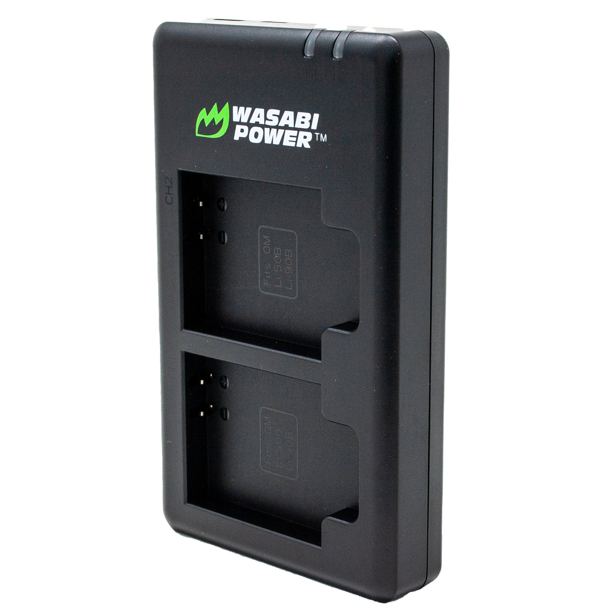 Pentax D-LI92 USB-C Dual Battery Charger by Wasabi Power