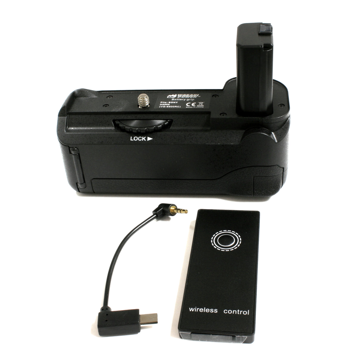 Sony VG-6500 for Sony A6500 (with Remote) Battery Grip by Wasabi Power