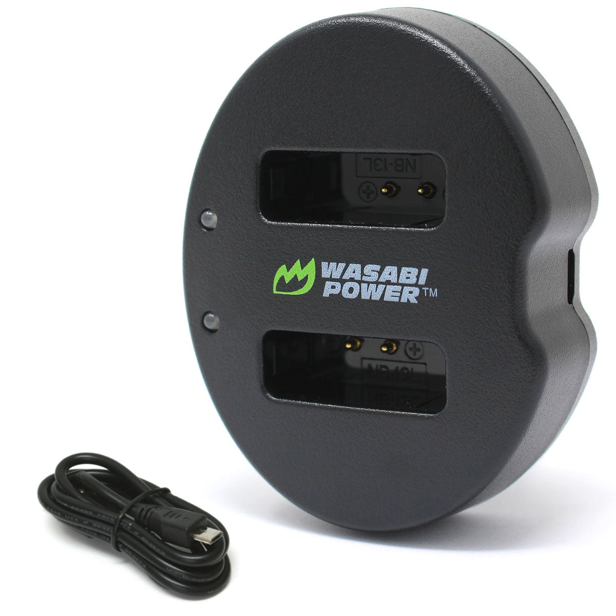 Wasabi Power 2-Pack Battery & Charger Kit For Canon NB-13L – Extra Power For Your Camera