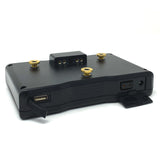 Gold Mount Battery (14.4V, 6600mAh, 95Wh) and Gold Mount Battery Charger with D-Tap by Wasabi Power