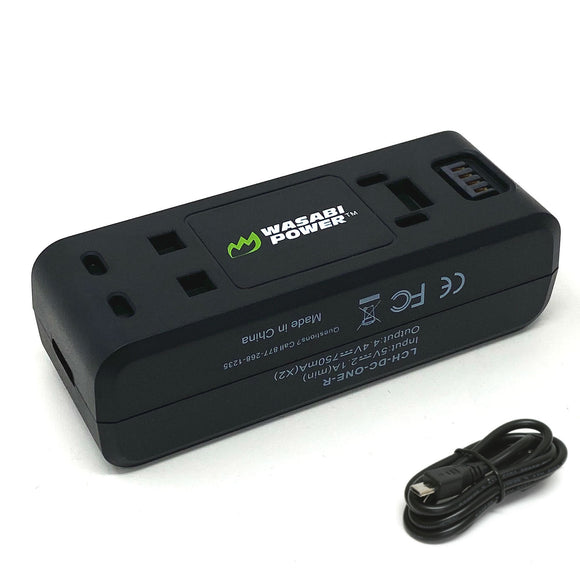 Insta360 ONE R Dual USB Battery Charger by Wasabi Power