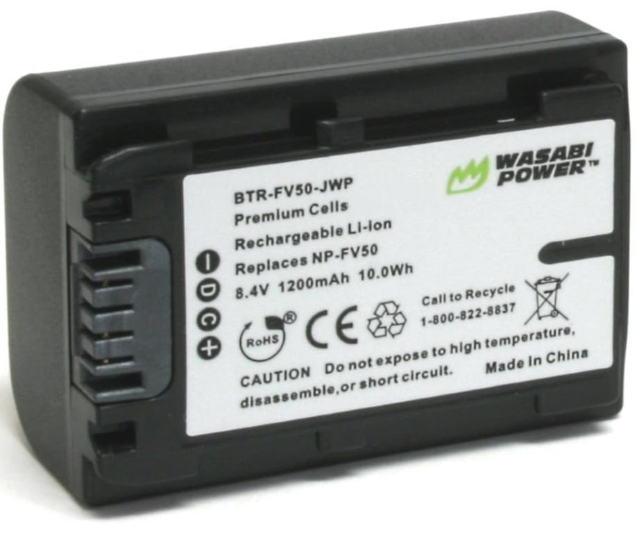 PALO Sony Battery NP-FV100 NPFV100 FV100A TYPE-C Charging For NP-FV30 PALO Sony Battery NP-FV100 NPFV100 FV100A TYPE-C Charging For NP-FV30