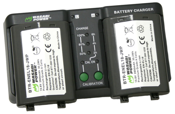 Calibrate Nikon EN-EL18 batteries