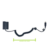 Nikon EN-EL15 DC Coupler with USB-C Input for by Wasabi Power
