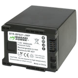 Canon BP-827 Battery (2-Pack) by Wasabi Power