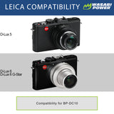 Leica BP-DC10 Battery by Wasabi Power