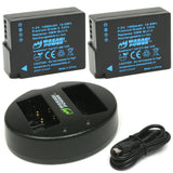 Sigma BP-51 Battery (2-Pack) and Dual Charger by Wasabi Power