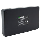 Panasonic DMW-BCJ13 Micro USB Dual Battery Charger by Wasabi Power