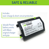 Nikon EN-EL18d Battery by Wasabi Power