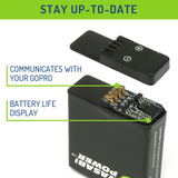GoPro HERO7 Black, HERO6, HERO5 Battery (3-Pack) and Triple Charger by Wasabi Power