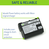 Wasabi Power EN-EL15 Battery for Nikon Z8