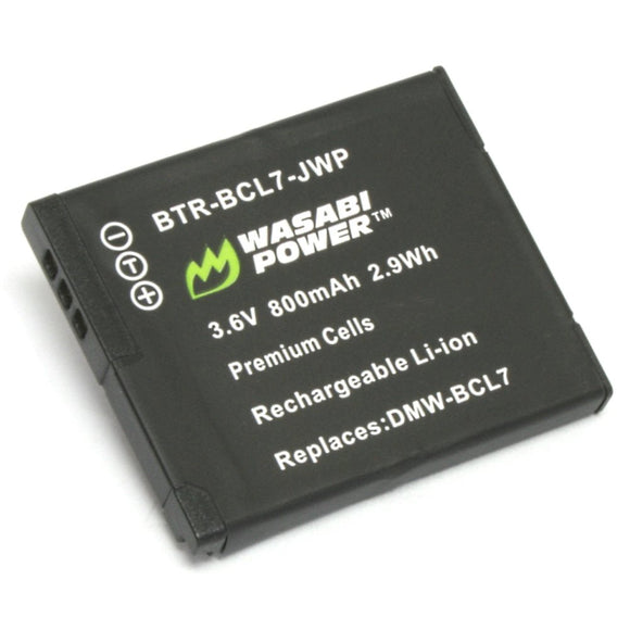 Panasonic DMW-BCL7 Battery by Wasabi Power