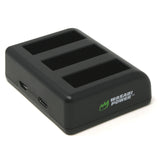 DJI BCX202, BCX204 OSMO Action Triple USB Battery Charger by Wasabi Power