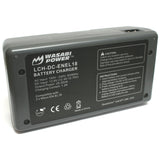 Nikon EN-EL18, EN-EL18a, EN-EL18b, EN-EL18c, EN-EL18d MH-26, MH-33 Dual Charger by Wasabi Power