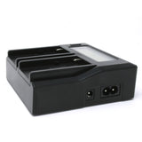 Sony NP-F550, NP-F750, NP-F960, NP-FM50, NP-QM91D (L Series, M Series) Dual LCD Charger by Wasabi Power