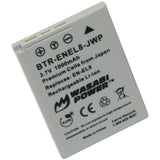 Nikon EN-EL8 Battery (2-Pack) and Charger by Wasabi Power
