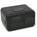 Insta360 X4 Air Battery (2-Pack, CINSBAFA) and Dual USB-C Charger by Wasabi Power