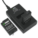 GoPro MAX2 Enduro Battery (2-Pack) and USB Dual Charger by Wasabi Power