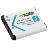 Sony NP-BJ1 Battery (2-Pack) and Charger by Wasabi Power