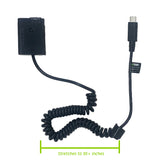 Sony NP-FW50 DC Coupler with USB-C Input by Wasabi Power