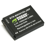 JVC BN-VH105 Battery (2-Pack) and Charger by Wasabi Power