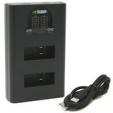 GoPro MAX2 Enduro Dual USB Battery Charger by Wasabi Power