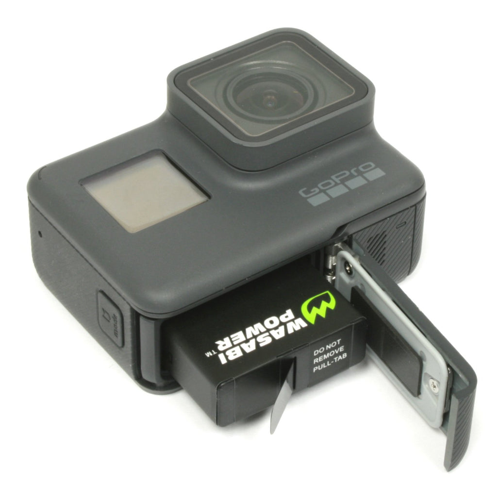 GoPro HERO7 Black, HERO6, HERO5 Battery (2-Pack) by Wasabi Power