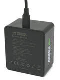 Leica BP-SCL5, 24003 Battery (2-Pack) and Dual USB Battery Charger BC-SCL5, 24002 by Wasabi Power
