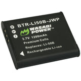 Pentax D-LI92 Battery (2-Pack) and Micro USB Charger by Wasabi Power