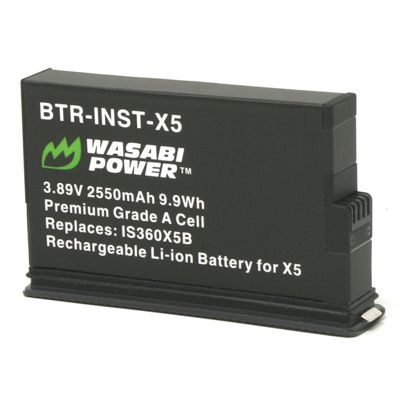 Insta360 X5 Battery by Wasabi Power