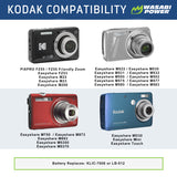 Kodak KLIC-7006, LB-012 Battery by Wasabi Power