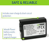 Sony NP-FW50 Battery by Wasabi Power