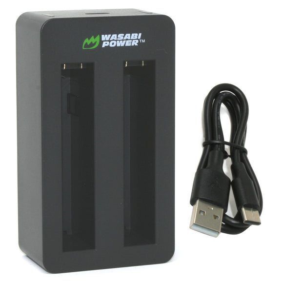 Insta360 X5 Dual USB-C Battery Charger by Wasabi Power