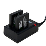 Kodak LB-015 Battery (2-Pack) and Dual Charger by Wasabi Power