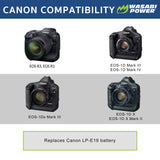 Canon LP-E19, LP-E4N Battery (2-Pack) and Dual Charger by Wasabi Power