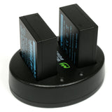 Fujifilm NP-W126, NP-W126S Battery (2-Pack) and Dual Charger by Wasabi Power