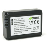 Sony NP-FW50 Battery (4-Pack) and Dual USB Charger by Wasabi Power