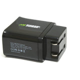 USB Wall Charger (US Plug, 2-Port, 3.1A) by Wasabi Power