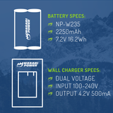 Fujifilm NP-W235 Battery by Wasabi Power