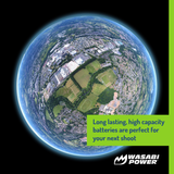 Insta360 ONE X Battery (2-Pack) and Dual Charger by Wasabi Power