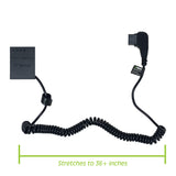 Fujifilm NP-W126 DC Coupler with D-Tap Input by Wasabi Power