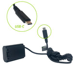 Sony NP-FZ100 DC Coupler with USB-C Input by Wasabi Power