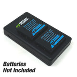 Fujifilm NP-W126, NP-W126S Micro USB Dual Battery Charger by Wasabi Power