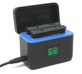 Insta360 X4 Air Battery (2-Pack, CINSBAFA) and Dual USB-C Charger by Wasabi Power