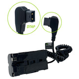 Sony NP-F550 (L Series) DC Coupler with D-Tap Input by Wasabi Power