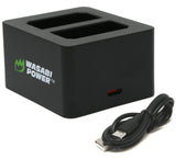 Leica BP-SCL5, BC-SCL5 (24003, 24002) Dual USB Battery Charger by Wasabi Power