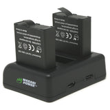 DJI BCX202, BCX204 OSMO Action Triple USB Battery Charger by Wasabi Power