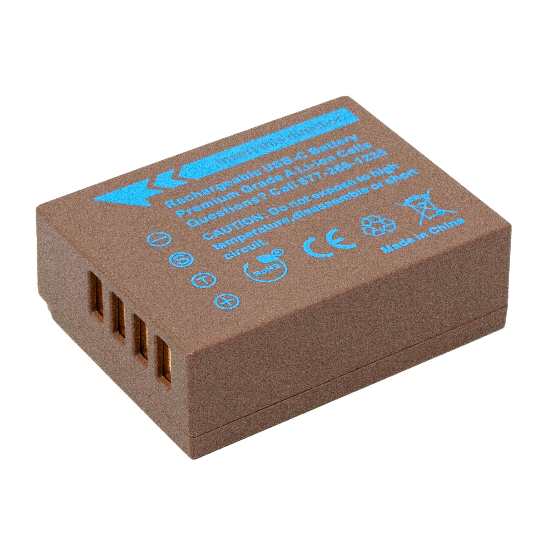 Fujifilm NP-W126, NP-W126S Battery with USB Fast Charging by